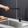 Смеситель для кухни со встроенным фильтром (краном) под питьевую воду FRAP F4396-36