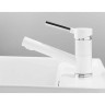 Смеситель для раковины FRAP F4544-8 белый/хром Ф35-гайка