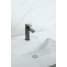 Смеситель для раковины FRAP H202-9 F10202-9 оружейная сталь
