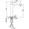 Смеситель для раковины FRAP H61 F1061-23