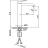 Смеситель для раковины FRAP H75 F1075-26