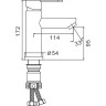 Смеситель для раковины FRAP H801-9 F10801-9