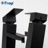Смеситель для раковины FRAP H802-6 F10802-6 Черный матовый