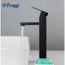 Смеситель для раковины FRAP H802-6 F10802-62 Черный матовый