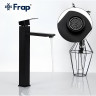 Смеситель для раковины FRAP H802-6 F10802-62 Черный матовый