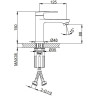 Смеситель для раковины FRAP H85 F1085