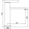 Смеситель для раковины FRAP H899 F10899-16
