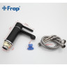 Смеситель для умывальника FRAP F1042 черный/хром