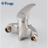 Смеситель для ванны FRAP H21-5 F2221-5 универсальный Сатин
