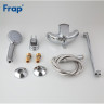 Смеситель для ванны FRAP H21 F2221 универсальный Хром