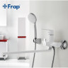 Смеситель для ванны FRAP H31 F2231 универсальный Белый Хром
