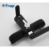 Смеситель для ванны FRAP H42 F2242 универсальный Черный матовый Хром