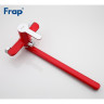 Смеситель для ванны FRAP H43 F2243 универсальный Красный Хром