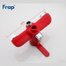 Смеситель для ванны FRAP H43 F2243 универсальный Красный Хром