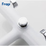Смеситель для ванны FRAP H44-8 F3244-8 белый/хром