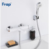 Смеситель для ванны FRAP H44-8 F3244-8 белый/хром