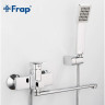 Смеситель для ванны FRAP H46 F2246 универсальный Хром