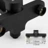 Смеситель для ванны FRAP H62 F3262 чёрный