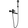 Смеситель для ванны FRAP H801-6 F32801-6 чёрный