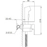 Смеситель с гигиеническим душем FRAP H76 F2076-6