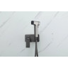 Смеситель с гигиеническим душем FRAP H84-9 F2084-9 оружейная сталь