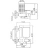 Смеситель с гигиеническим душем FRAP F7513 хром