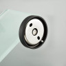 Стеклянная полка для ванной FRAP 302 F30207 чёрный