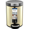 Ведро для мусора FRAP F714 5L, бронза